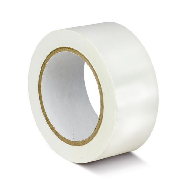 Mehlhose ruban de marquage au sol de protection laminé blanc 50mmx33m, KMLE05033