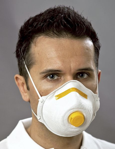 EKASTU Safety Masque respiratoire de EKASTU Safety Mandil FFP1 / V, UE: 12 pièces, 411381