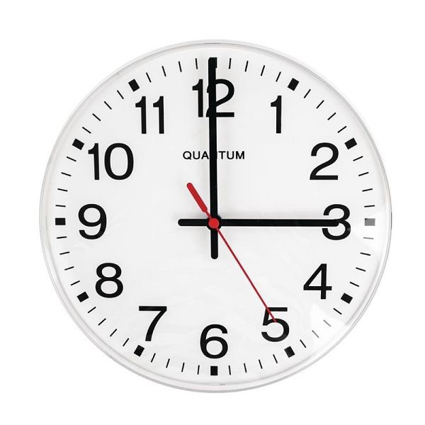 Horloge de cuisine Vogue blanche, K978