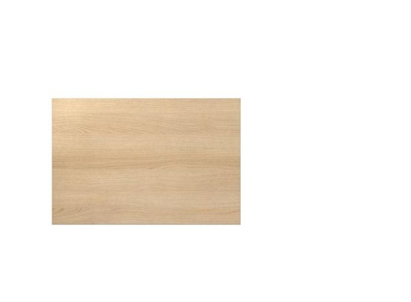 Plateau de table Hammerbacher 120x80cm avec système de perçage chêne, forme rectangulaire, VKP12/E