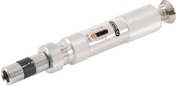KS Tools Tournevis dynamométrique ESD 1/4" échelle micrométrique, 1-15 cNm, 516.3210