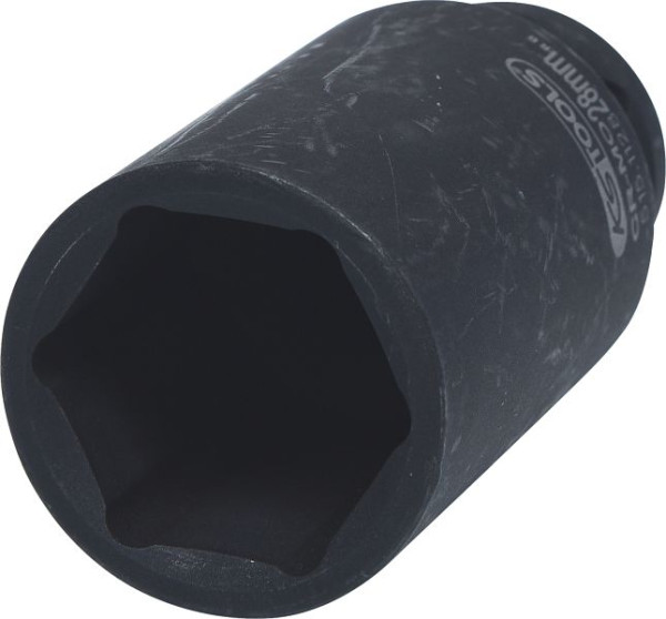 KS Tools Douille à chocs hexagonale 1/2", longue, 28 mm, 515.1128