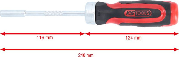 KS Tools Tournevis à cliquet 12 en 1, 159.2035