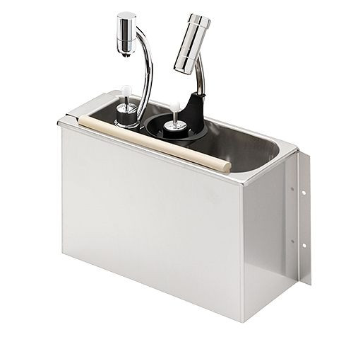 Lölsberg i.ScoopAir Unlimited Silver WATERSTOP / PRESSURESTOP D système de douche portionneur et sèche-linge pour portionneurs (version complémentaire), 956 003D