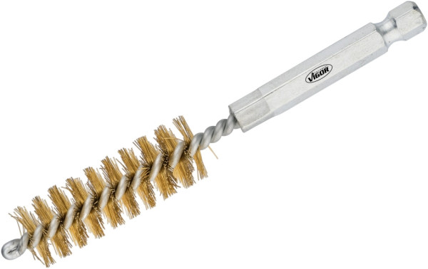 Jeu de brosses en laiton VIGOR Ø 14 mm, V4646M-14
