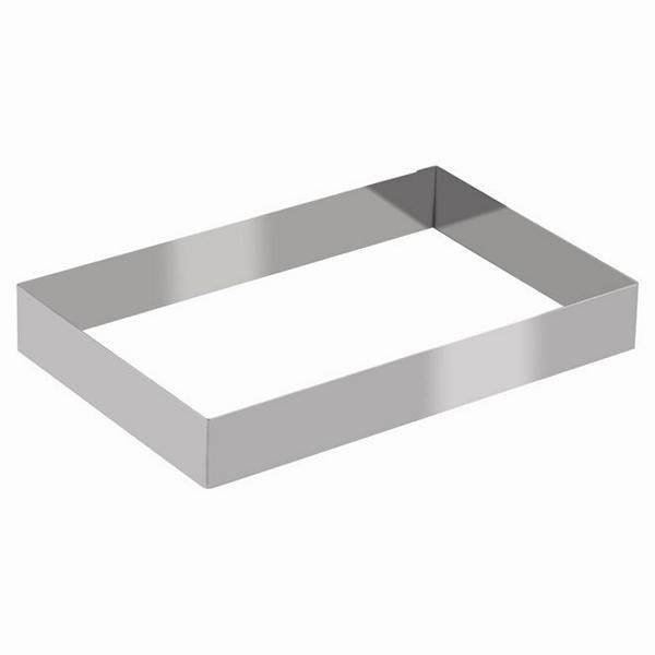 Cercle à gâteau Schneider "rectangle", 14 x 24x 5 cm, acier inoxydable, 155381