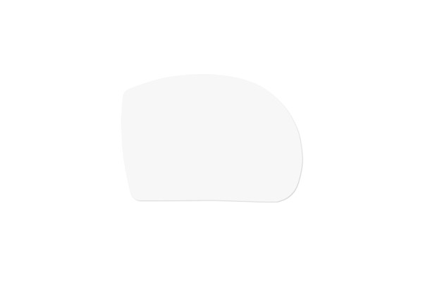 Grattoir à pâte Schneider flexible, taille : 120 x 86 mm, LDPE blanc, 227243