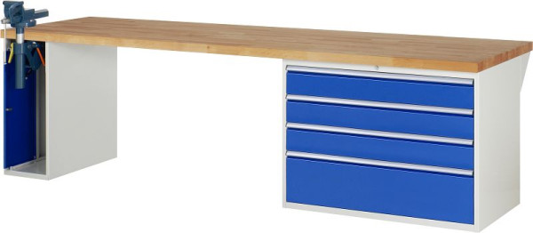 Etabli RAU série 7000 - modèle 7710-2, L3000 x P900 x H840 mm, 13-7710A2-309B4S.11