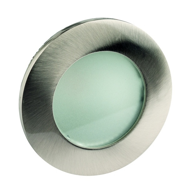 rutec Projekt CALINA COB LED - spot encastrable rigide, rond, 350mA, 13W, IP54, DTW3 - 2000K, CRI90 - fer brossé, PEG895DTWOK