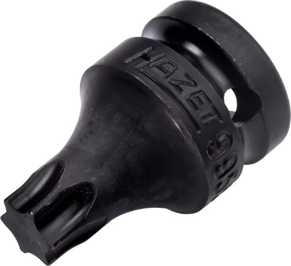 Clé à chocs Hazet, clé à douille tournevis, TORX®, carré creux 12,5 mm, profil intérieur TORX®, T55, 995S-T55