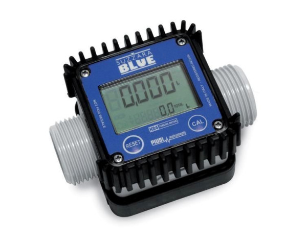 Compteur ZUWA K24 pour urée (AUS 32, AdBlue), débit max. 5-120 l/min, avec adaptateur 1" iG, perte de débit max. < 0,15, 1318170