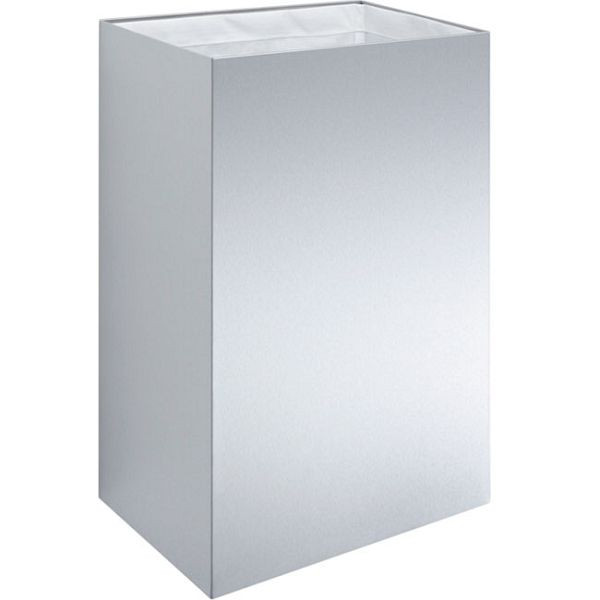 Poubelle design KEMMLIT grande en acier inoxydable, 204.840