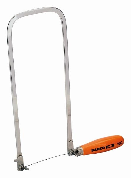 Scie sauteuse Bahco, support plat en acier, profondeur de gorge 300 mm/12", 130 mm, 302