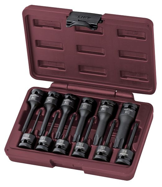 Kraftwerk Torx® jeu de douilles à chocs 1/2 pouce 12 pièces, 3084