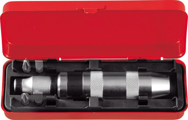 GEDORE jeu de dissolvant de vis rouge 1/2 + embouts 6 pièces, 3301399