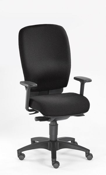 SITWELL LADY Comfort, noir, chaise de bureau sans accoudoirs, SY-68.100-M-80-109-00-44-10