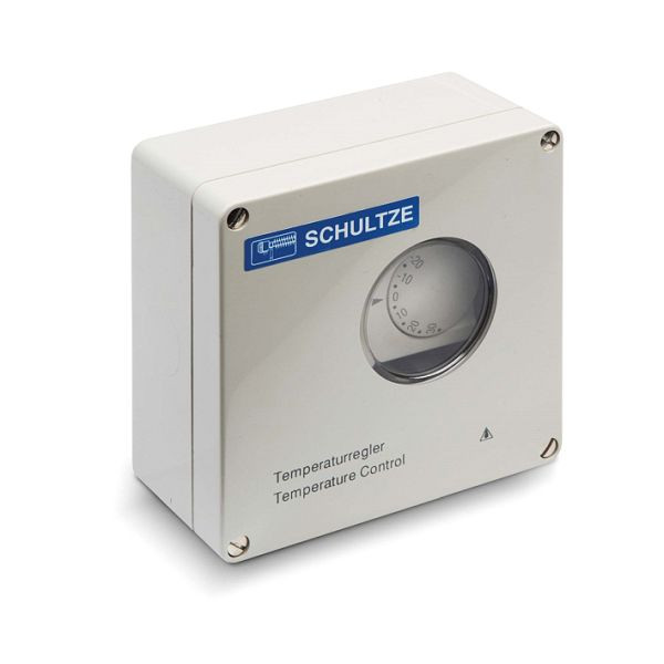 Schultze 1-000 Thermostat d'ambiance/régulateur d'humidité pour poêles à tubes à ailettes, -20 à +35°C, 1-000