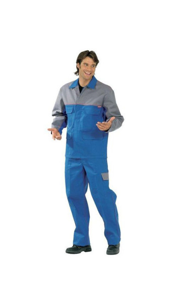 Veste Planam Major Protect 1 couche, bleu bleuet/gris, taille 54, 5200054
