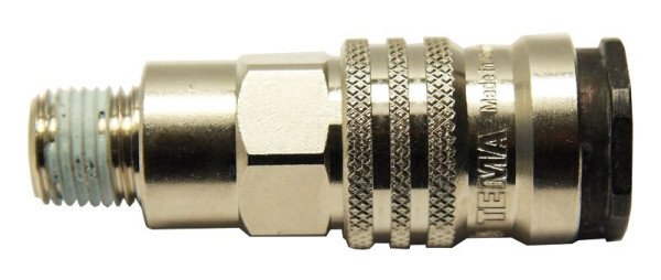 AEROTEC PRO raccord d'air comprimé raccord rapide acier NW 7.2 1/4 pouce AG, 10.771.08
