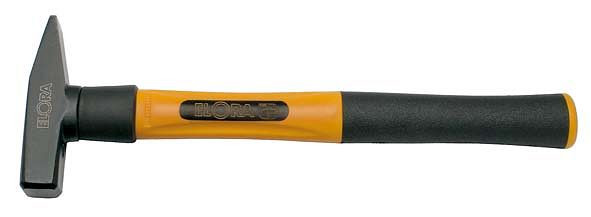 Marteau de serrurier ELORA avec poignée haute sécurité à 3 composants, 1665K, poids Hammer Head: 0,5 kg, 1665005007700