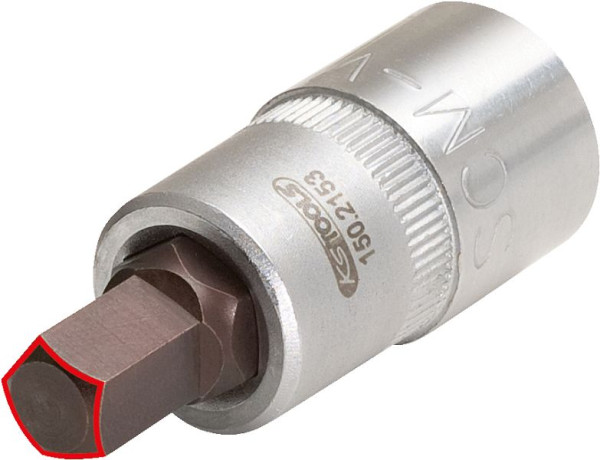 KS Tools Douille pour étrier de frein 1/2", à six pans creux, 10 mm, 150.2153