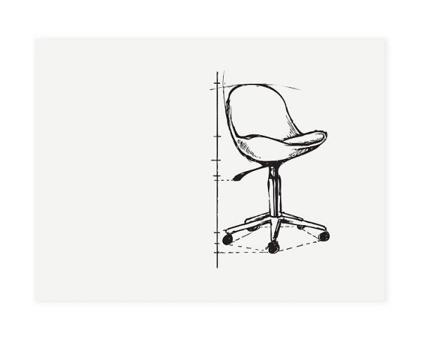 Tableau blanc Legamaster BOARD-UP, 75 x 100 cm, 7-106310