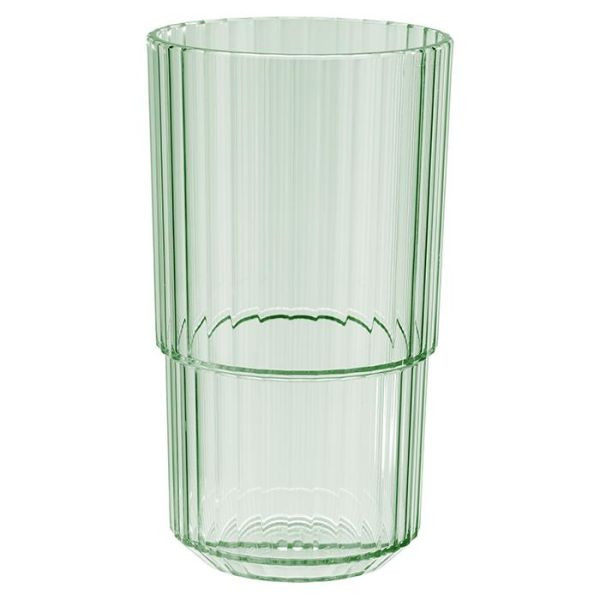 Gobelet APS -LINEA-, Ø 8,5 cm, hauteur : 15 cm, Tritan, 500 ml, couleur : vert clair, lot de 48, 10574