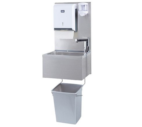 Station de lavage des mains SOFINOR avec demande d'eau électronique, LMASWTE