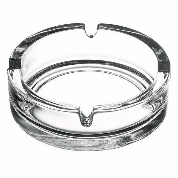 Cendrier en verre Pasabahce Ø 107 mm, UE : 12 pièces, GL5201107