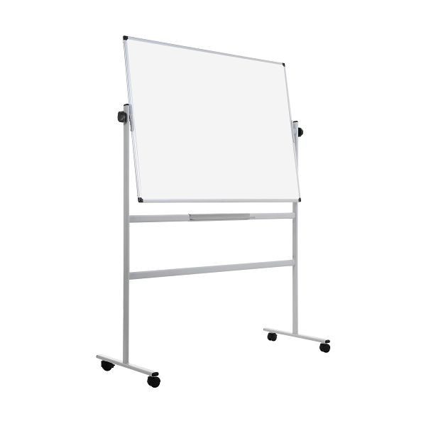 Tableau blanc rotatif émaillé Bi-Office 150x100cm, QR0604