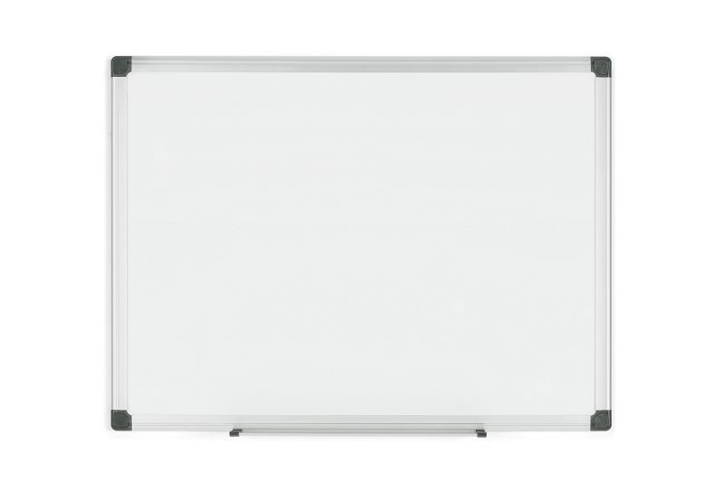 Tableau blanc émaillé Bi-Office Maya avec cadre en aluminium 60x45cm, CR0401170