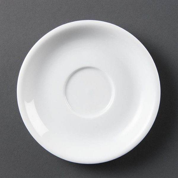 Soucoupes blanches OLYMPIA pour CB469, UE : 12 pièces, CB470