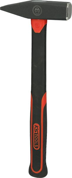 Marteau de mécanicien KS Tools avec manche en fibre de verre, 400g, 142.1402