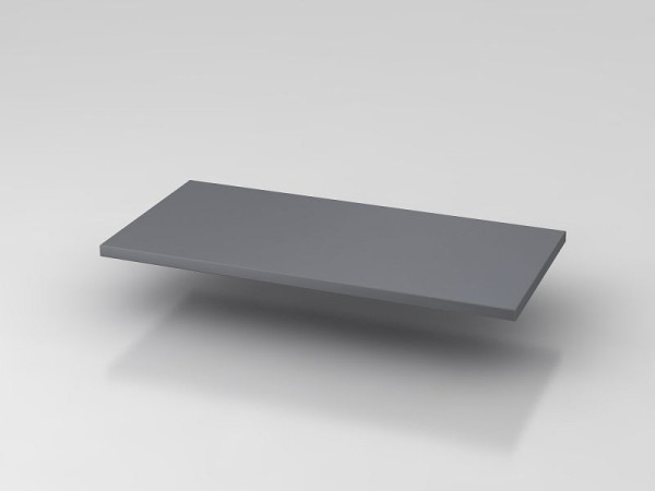 Étagère Hammerbacher série 9, décor : graphite, 76 x 38,6 x 2,2 cm (LxPxH), V9FA8/G