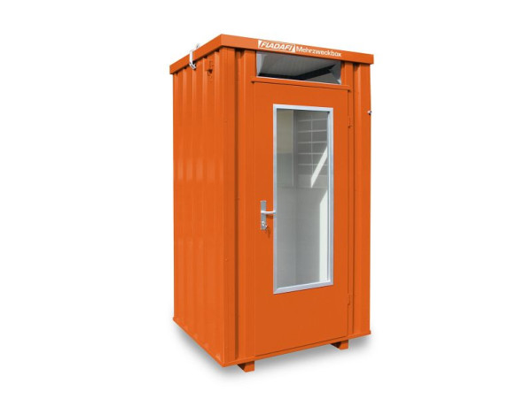 Boîte polyvalente FLADAFI MZB 2700, galvanisée, assemblée, sans raccords, 1400 x 1250 x 2425 mm