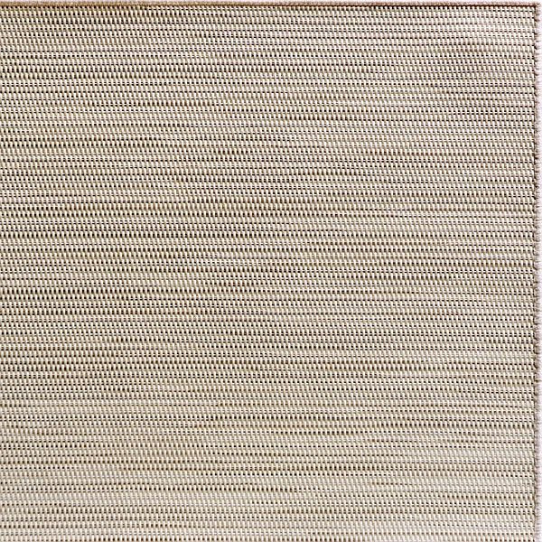 Set de table APS - TAO, 45 x 33 cm, PVC, ruban fin, coloris : beige, lot de 6, 60503