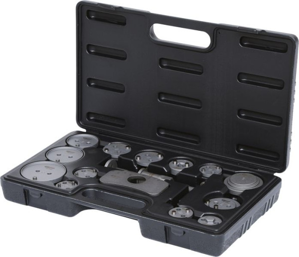 KS Tools jeu d'outils de réinitialisation des pistons de frein, 15 pièces, 150.2015