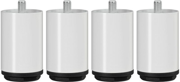 Jeu de colonnes montantes RAU avec patins réglables, hauteur 75 mm, 09-SR.12