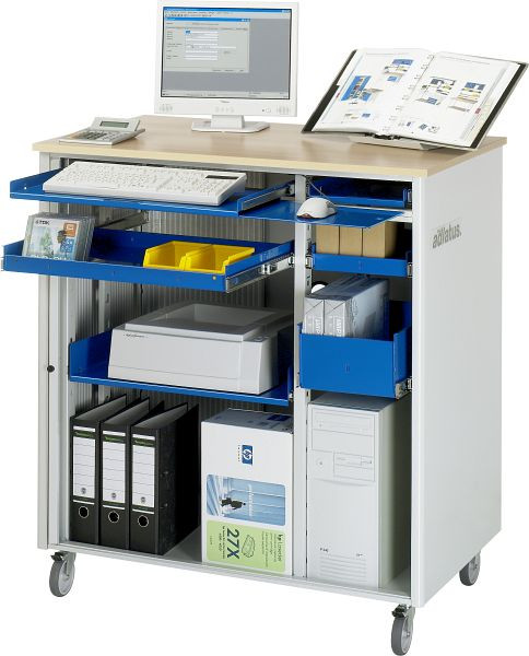 Station informatique RAU adlatus, mobile, 1030x1100x660 mm, 07-2650.11