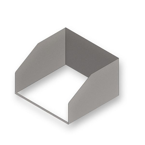 Pare-éclaboussures de poinçon pour friteuses largeur 400 mm, 209591