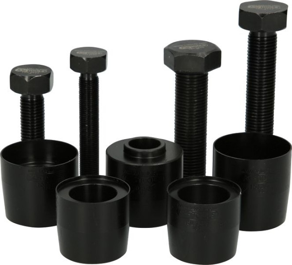 KS Tools Kit d'outils de montage pour joint d'arbre en téflon et Simmerring, 9 pièces, 150.3635