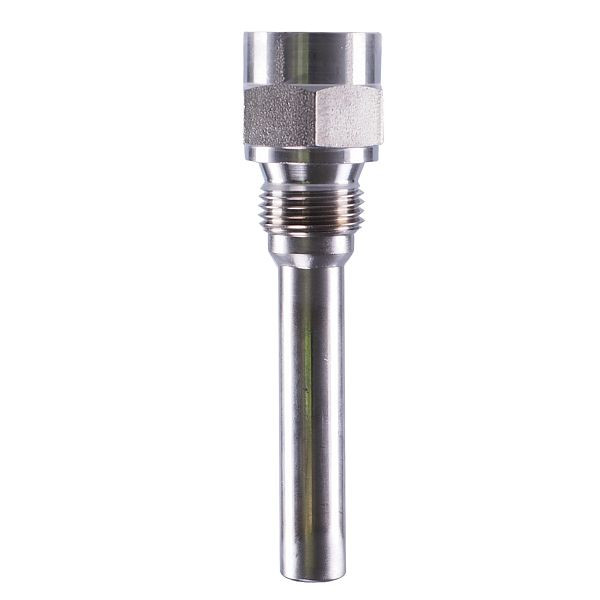 Douille de protection à visser JUMO, cylindrique, G 1/2, 6.2x250mm, 0 à 400°C, 1.4571, 00531795