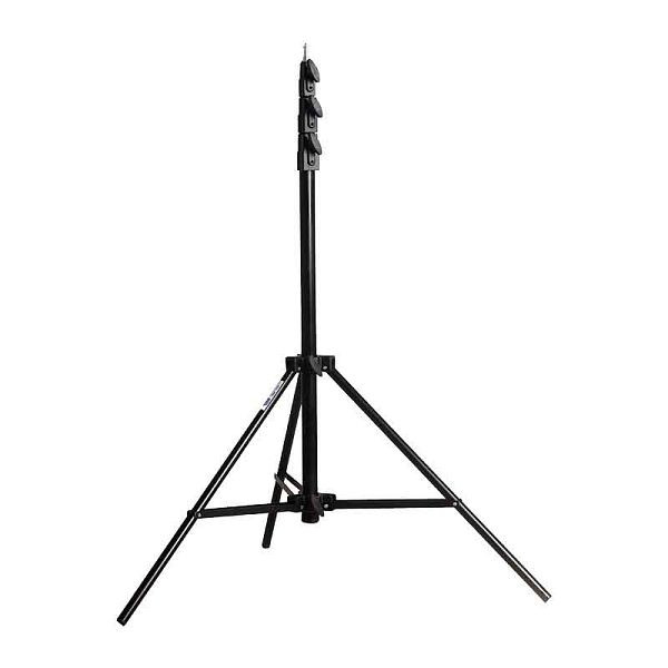 ELSPRO Stativ für 1 Strahler (max. Höhe 3,6 m), DELTA 4 mit Ø 30 mm DIN-Zapfen, TV7731