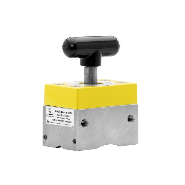Butée magnétique ELMAG MS 150, 40x40x70mm, force de maintien 67 kg, 'ON/OFF commutable', 55476