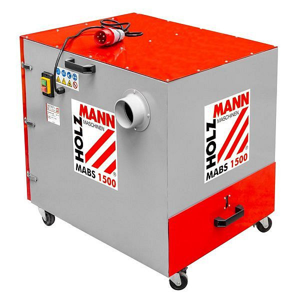 Système d'extraction Holzmann pour métaux, puissance du moteur : 1500 W, 230 V, MABS1500_230V