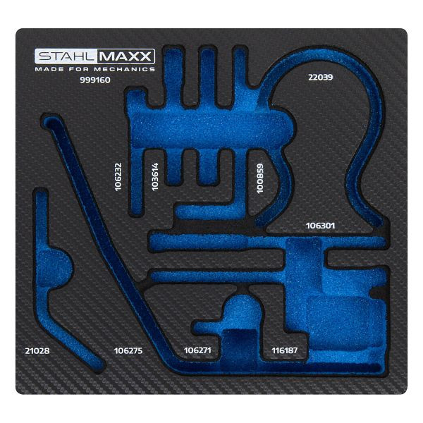 Insert en mousse Stahlmaxx 1/6 pour EPI, 999160, XXL-999160S