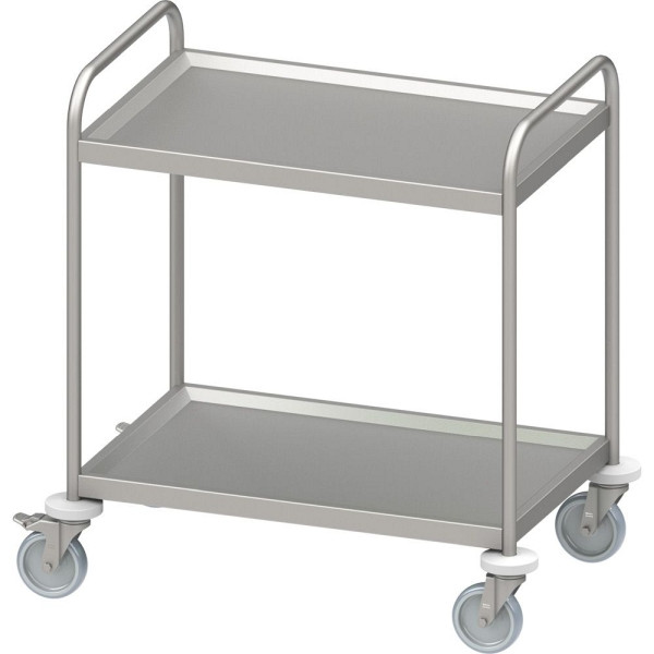 Chariot de service "PRO" en acier inoxydable Stalgast avec deux étagères 900x600x950mm, soudé, VWN09623