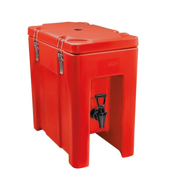 Bidon à boisson ETERNASOLID QC 10, rouge, 10 litres, QC100007