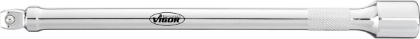VIGOR Rallonge pivotante, carré creux 12,5 mm (1/2 pouce), carré plein 12,5 mm (1/2 pouce), 250 mm, V4319