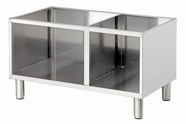 Sous-structure Bartscher ouverte, 650, B1000, acier chrome-nickel, 112023